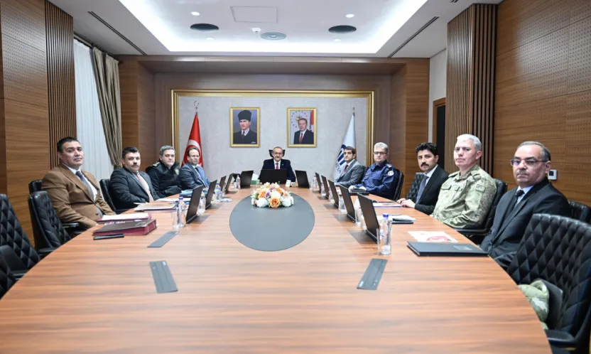 Kamu Düzeni ve Güvenlik Uygulamaları Valilik Koordinasyonunda Ele Alındı