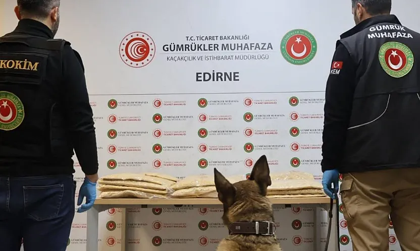 Kapıkule'de Uyuşturucu Operasyonu: Tırdan 50 Kilo 506 Gram Madde Ele Geçirildi