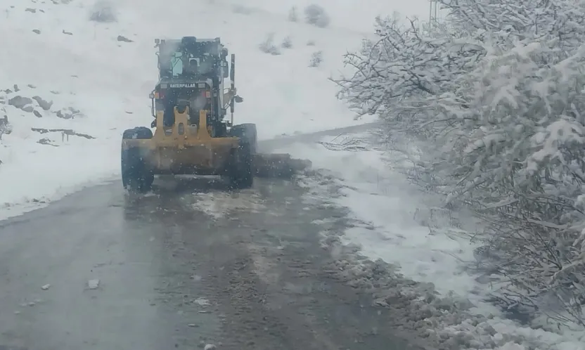 Kar Yağışıyla Birlikte Battalgazi'de Tedbirler Artırıldı