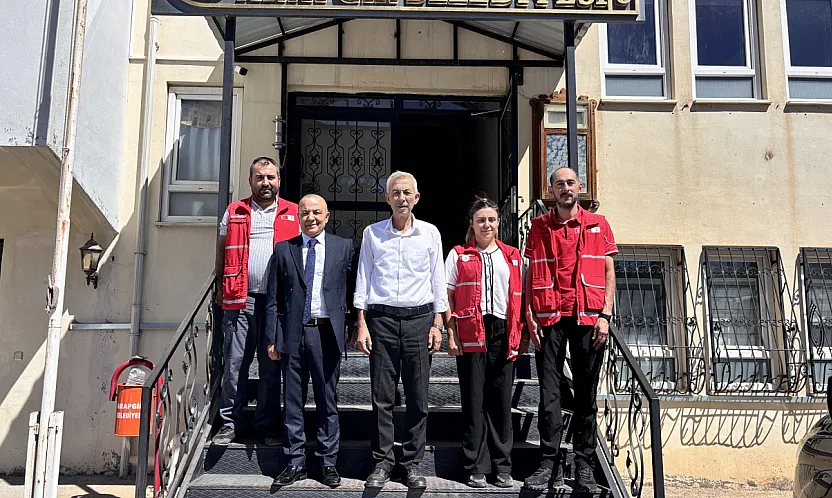 Kızılay Heyetinden Başkan Cömertoğlu'na Ziyaret