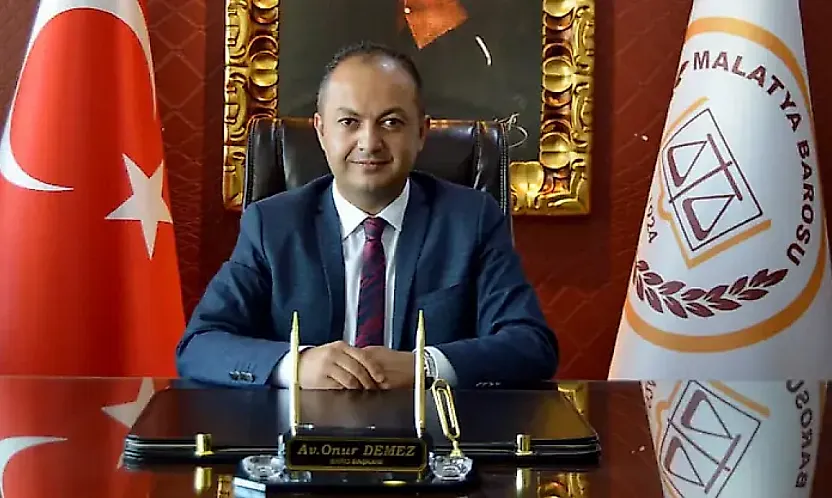 Malatya Barosu Başkanı Onur Demez'den Adaylık Kararı