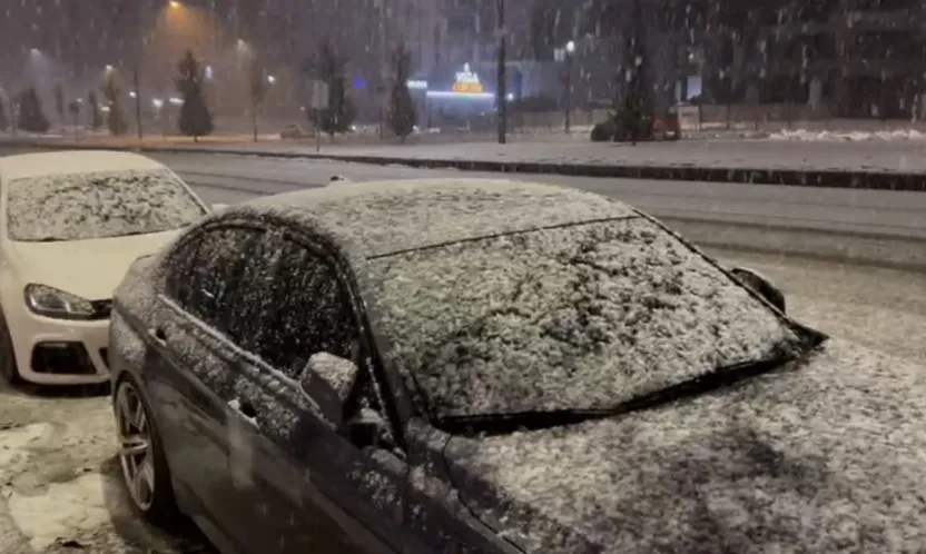 Malatya Beyaza Büründü: Ulaşımda Yoğun Mesai