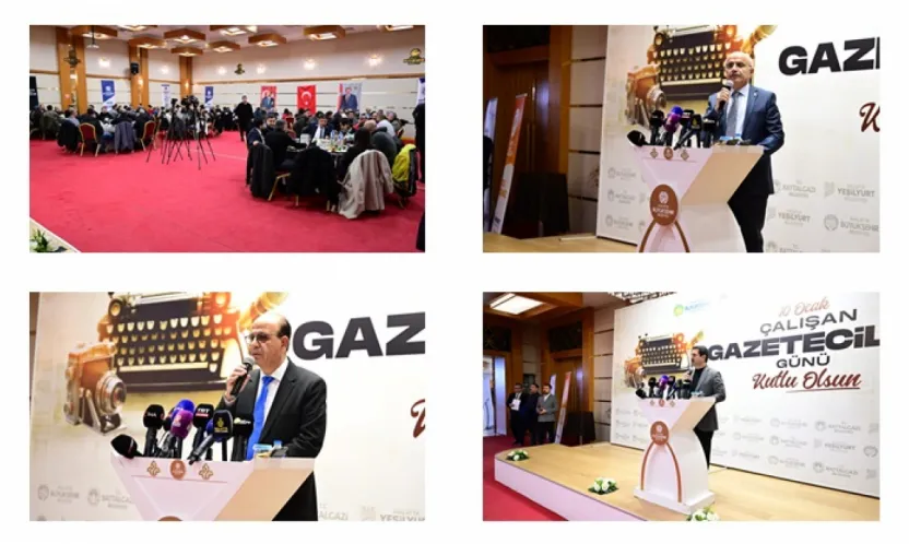 Malatya'da 10 Ocak Mesajı: 'Basın, Şehir Yönetiminin Yol Arkadaşıdır'