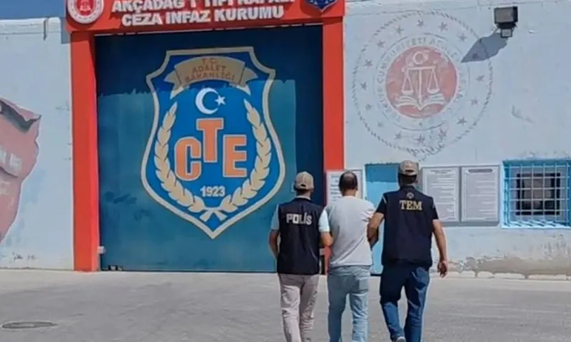 Malatya'da Aranan FETÖ Hükümlüsü Cezaevine Gönderildi