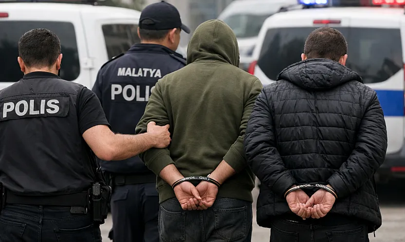 Malatya'da Asayiş Operasyonu: 3 Hükümlü Cezaevine Gönderildi