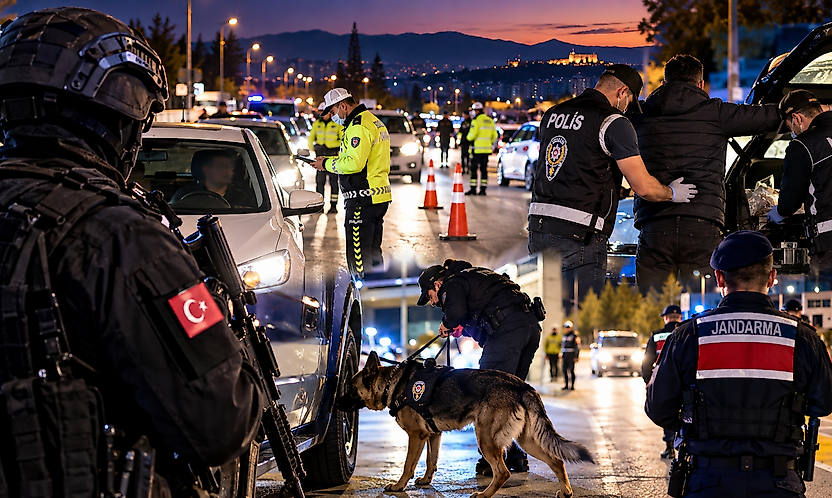 Malatya'da Güvenlik Denetimleri: 16 Bin 913 Kişi Sorgulandı