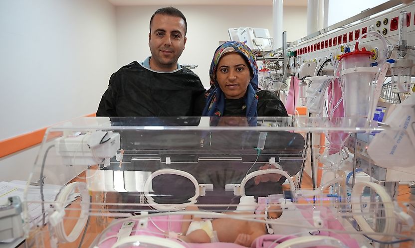 Malatya'da İlk Tüp Bebek Denemesinde İkiz Bebek Sevinci