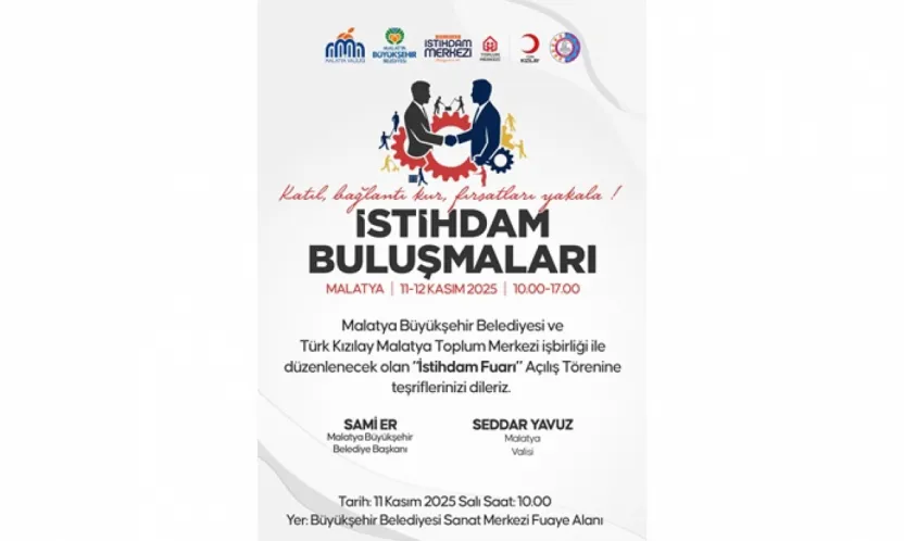 Malatya'da İş Kapıları Aralanıyor: İstihdam Buluşmaları Başlıyor