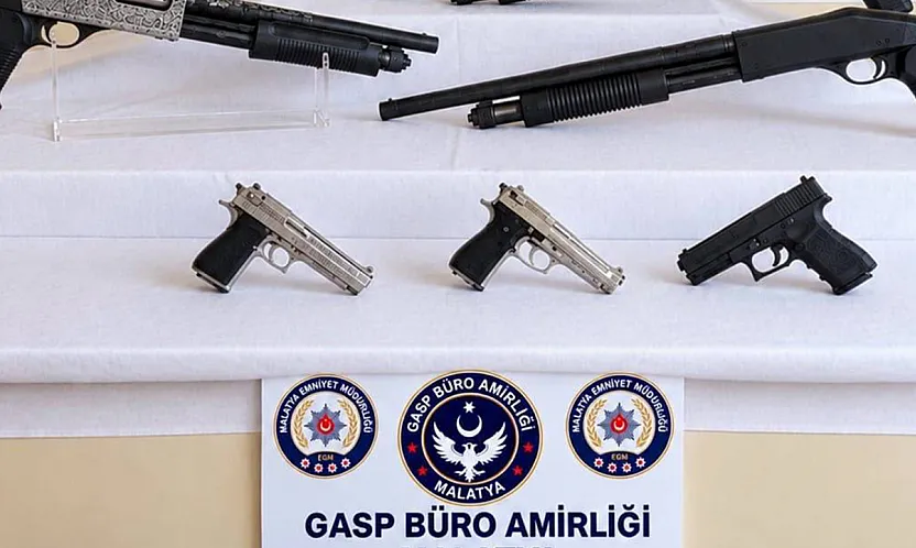 Malatya'da iş yeri kurşunlama olaylarına yönelik operasyonda 5 tutuklama