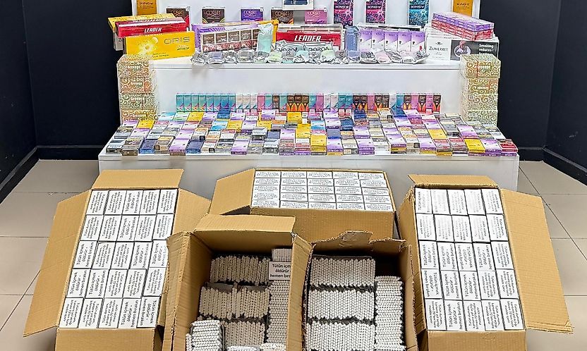 Malatya'da Kaçakçılık Operasyonu: Binlerce Ürün Ele Geçirildi