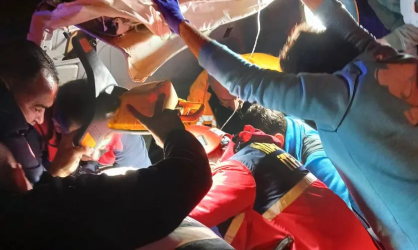 Malatya'da kontrolden araç kaza yaptı: 1'i ağır 2 yaralı