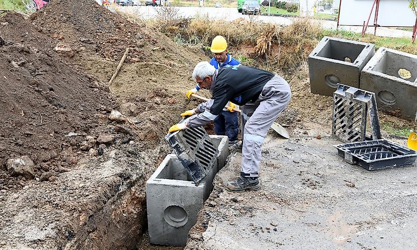 Malatya'da Sağanak Öncesi MASKİ'den Mazgal Mesaisi