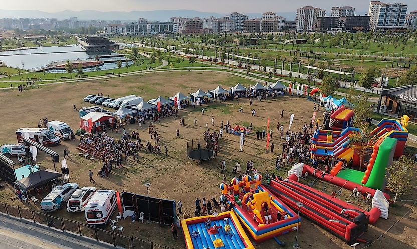 Malatya'da Sağlıklı Çocuk Festivali'ne Yoğun İlgi