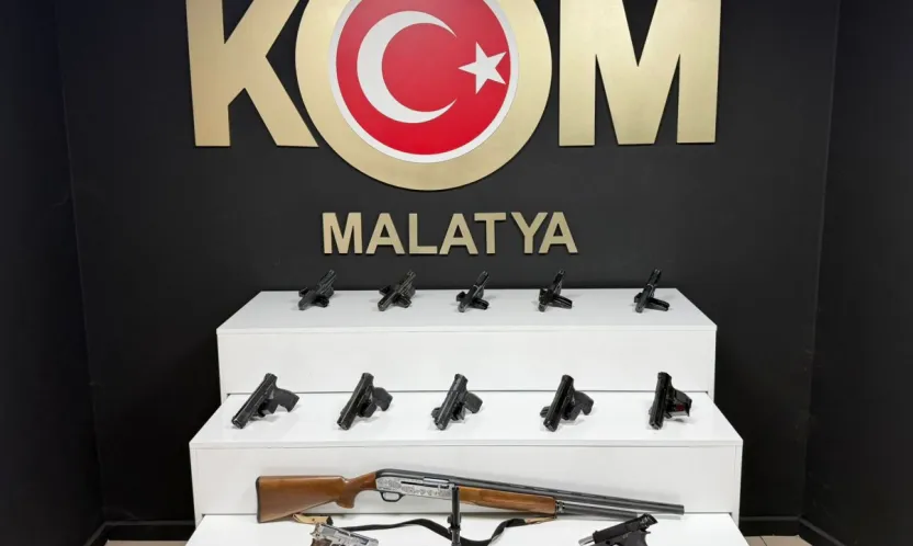 Malatya'da Silah Ticareti Operasyonu: 3 Gözaltı