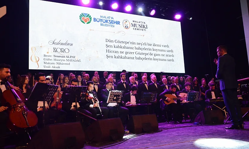 Malatya'da Unutulmaz Bir Sanat Müziği Gecesi