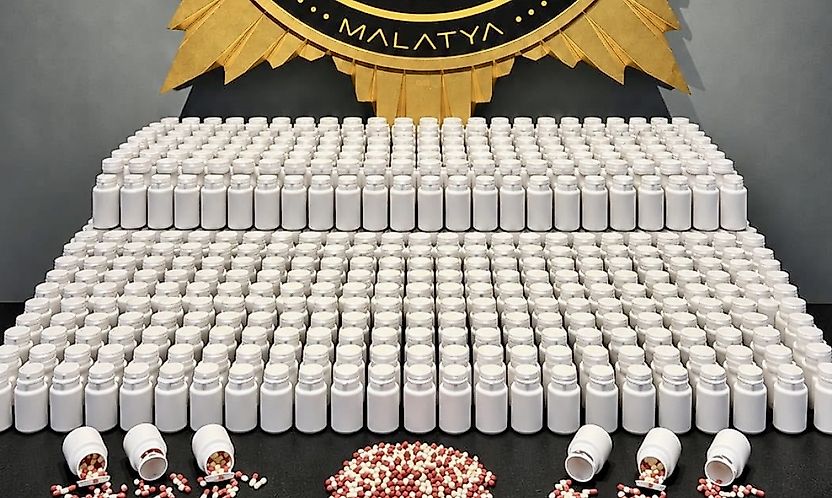 Malatya'da Uyuşturucu Operasyonu: 46 Bin 189 Hap Ele Geçirildi