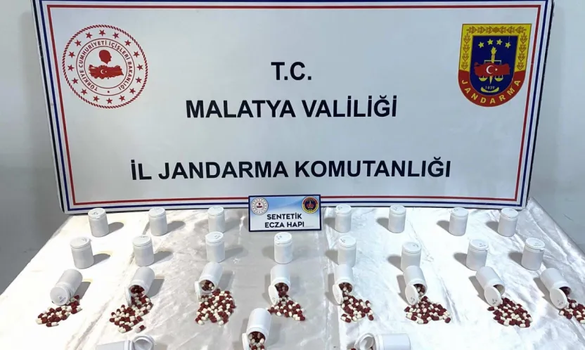 Malatya'da Uyuşturucuya Geçit Yok: 2 Operasyonda 1.627 Hap