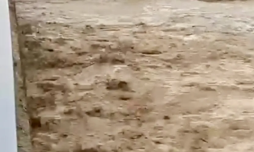 Malatya'da Yağış Dereleri Taşma Noktasına Getirdi