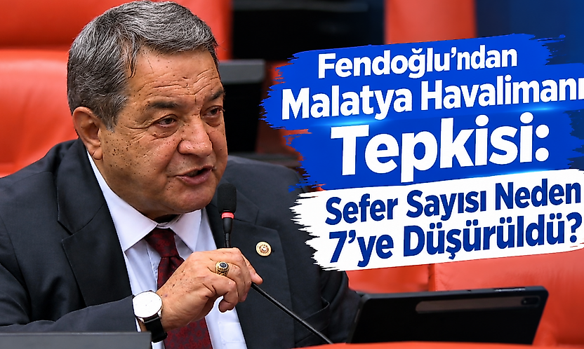 Malatya Havalimanı'nda Sefer Sayısı 7'ye Düştü! Fendoğlu'ndan Açıklama Çağrısı