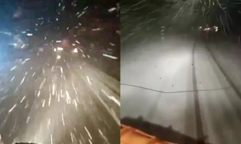 Malatya–Kayseri Karayolunda Kar ve Buzlanma Tehlikesi Devam Ediyor