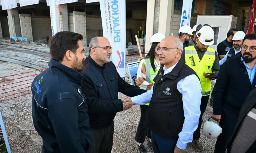 Malatya'nın Prestij Projesinde İnşaatlar Yükseliyor
