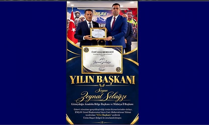 Malatyalı Terör Gazisi Zeynal Selağzı'ya EMŞAV Genel Merkezinde Önemli Görev