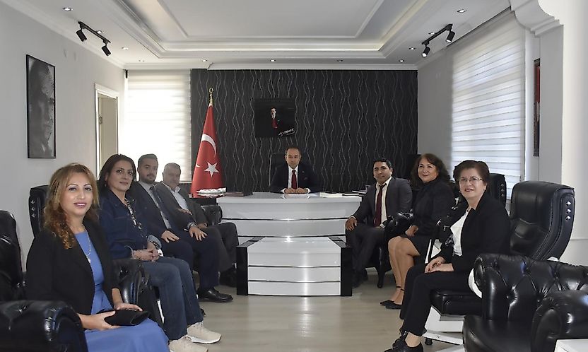 Malatyalılardan Didim Kaymakamı Mesut Çoban'a Ziyaret