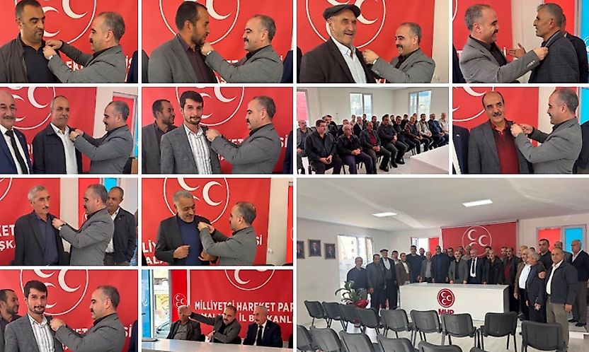 Mamsur Aşireti Mensuplarına Üç Hilal Rozeti Takıldı