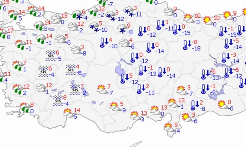 Meteoroloji Uyardı: İç ve Doğu Kesimlerde Tehlike Devam Ediyor