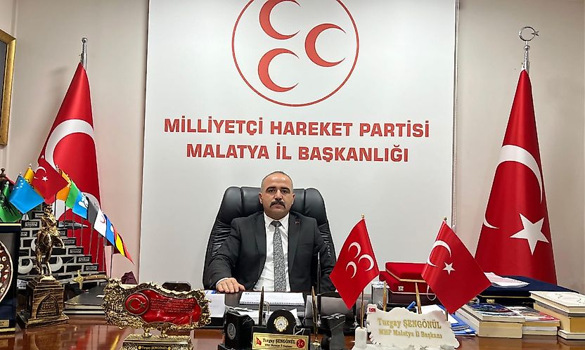 MHP Malatya'dan Cumhuriyet'in 103. Yılı Mesajı
