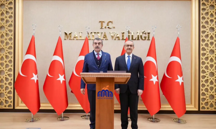 Milli Eğitim Bakanı Yusuf Tekin Malatya'da Temaslarına Başladı