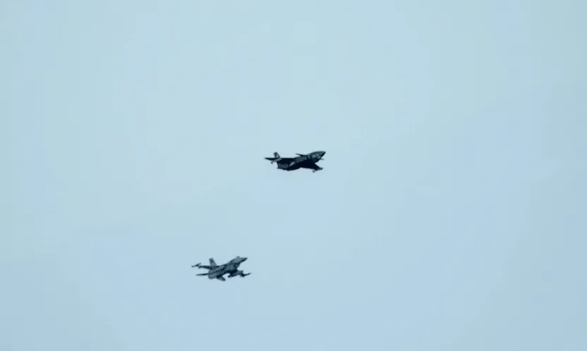 Milli İnsansız Savaş Uçağı KIZILELMA, F-16'larla Ortak Uçuş Testini Başarıyla Tamamladı