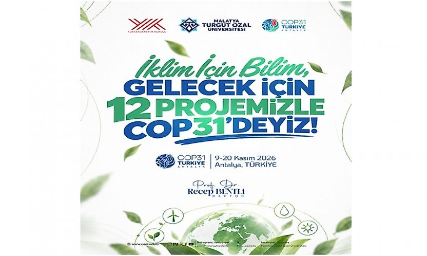 MTÜ'den İklim Hamlesi: COP31'e 12 Proje Birden
