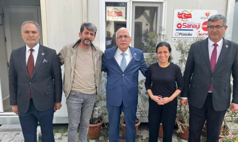 Nihat Gürbüz, Malatya'da Basın Temsilcileriyle Bir Araya Geldi