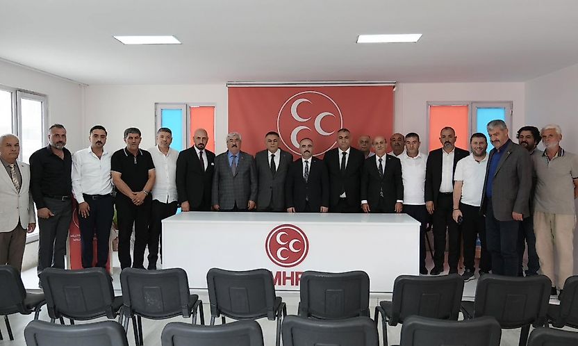 Oğuzhan Ata Sadıkoğlu'ndan MHP yönetimine ziyaret