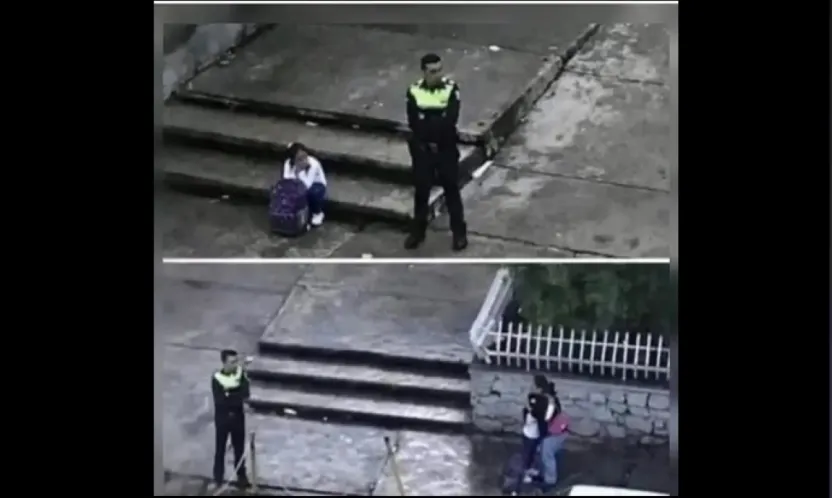 Okul Bahçesinde Vicdan Nöbeti: Polis Memurundan Örnek Davranış