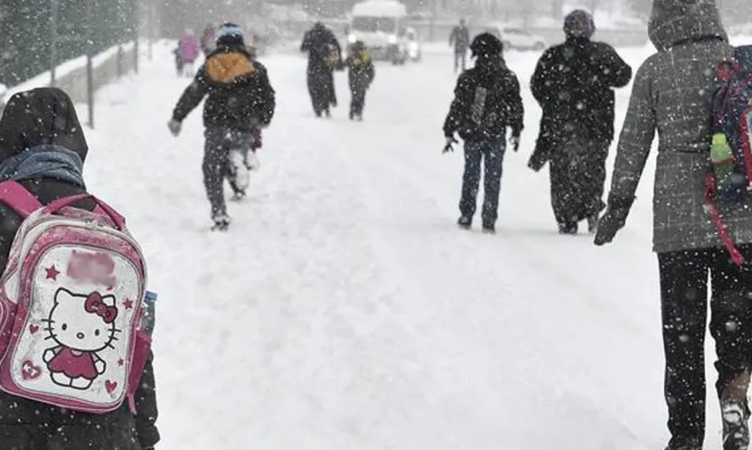 Olumsuz Hava Koşulları Nedeniyle 5 İlde ve Beytüşşebap'ta Eğitime Ara