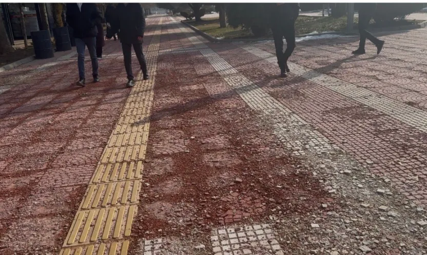 Pembe Yol Yenilenmeyi Bekliyor