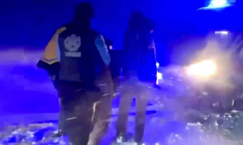 Porga Ortaköy'de Zorlu Kurtarma Operasyonu