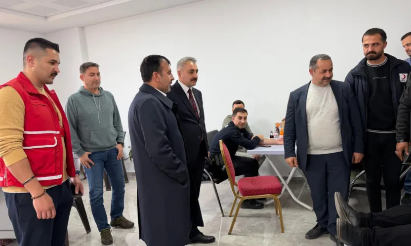 Pütürge Belediyesi'nden Kan Bağışı Etkinliğine Destek