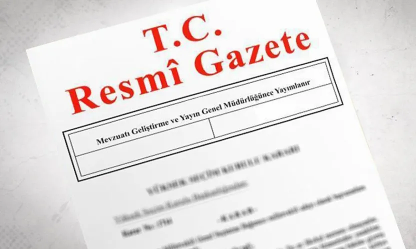 Resmi Gazete'de Bugün(09 Ağustos 2025)