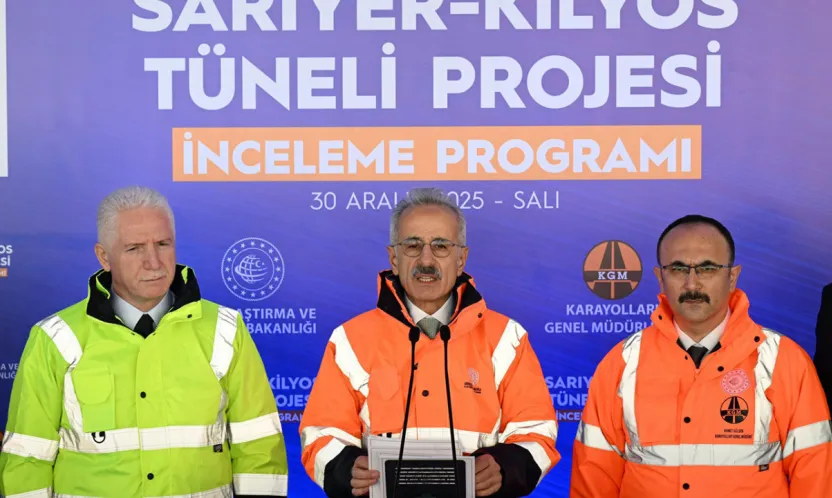 Sarıyer–Kilyos Tüneli'nde %76'lık ilerleme: 2026'da açılıyor