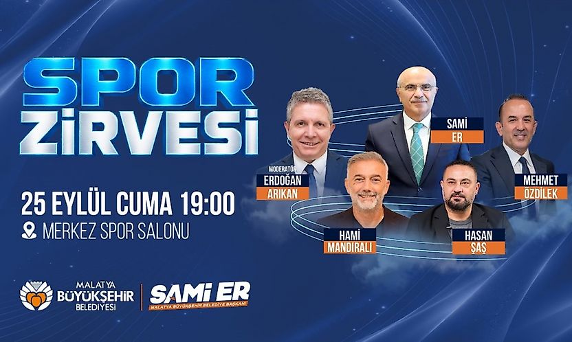 Sporun Zirvesi Malatya'da: Ünlü İsimler Gençlerle Buluşacak