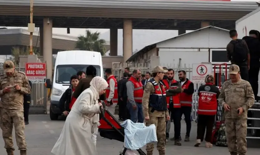 Suriye'de Rejim Değişikliği Sonrası Türkiye'den 578 Bin Suriyeli Geri Döndü