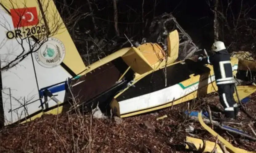 Tarım ve Orman Bakanı Yumaklı: Düşen Yangın Söndürme Uçağımızın Enkazına Ulaşıldı