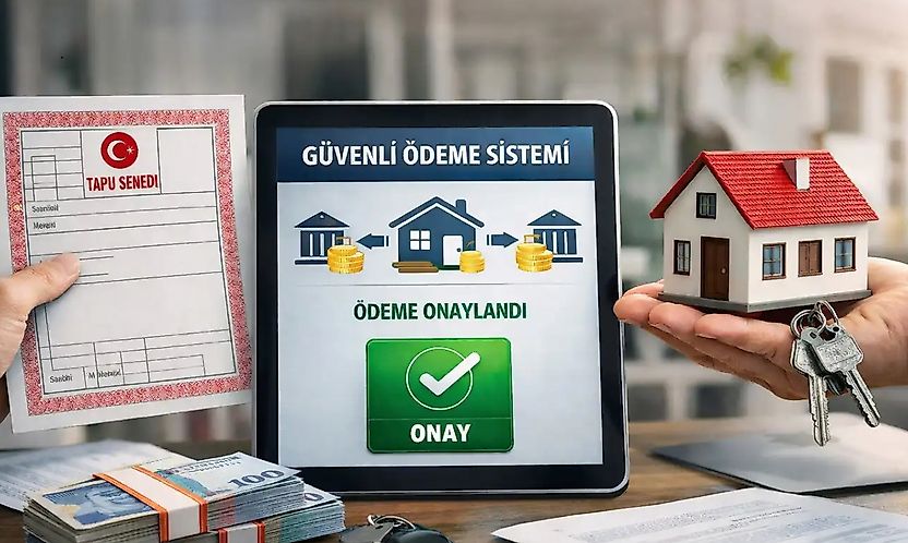Taşınmaz satışlarında Güvenli Ödeme Sistemi için yeni tarih 1 Aralık