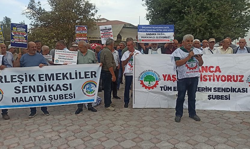 Tüm Emeklilerin Sendikası'ndan Anayasa Mahkemesi'ne Seyyanen Zam Çağrısı