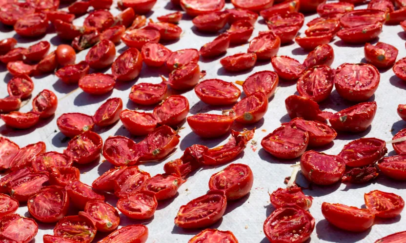 Türkiye kuru domates ihracatında dünya ikincisi oldu