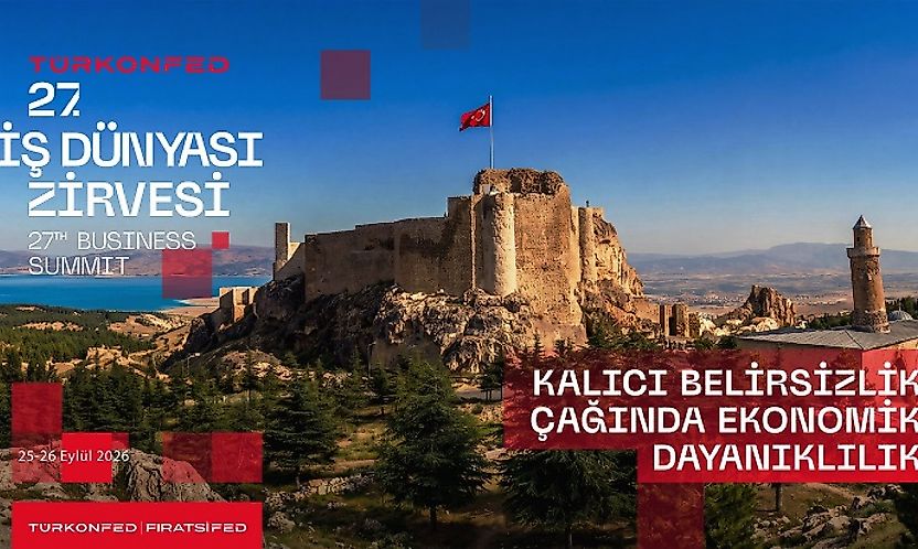 TÜRKONFED'in 27. İş Dünyası Zirvesi Elazığ'da Toplanıyor