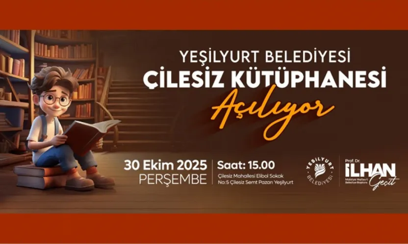 Yeşilyurt'ta Kültürün Yeni Adresi: Çilesiz Kütüphanesi